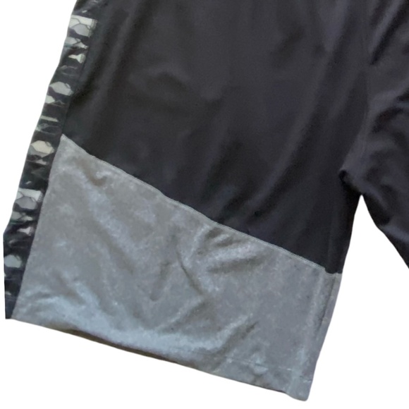 Repp Tech Mens Black/Grey Elastic Drawstring Waist 2X Active Golf Shorts - Picture 6 of 12